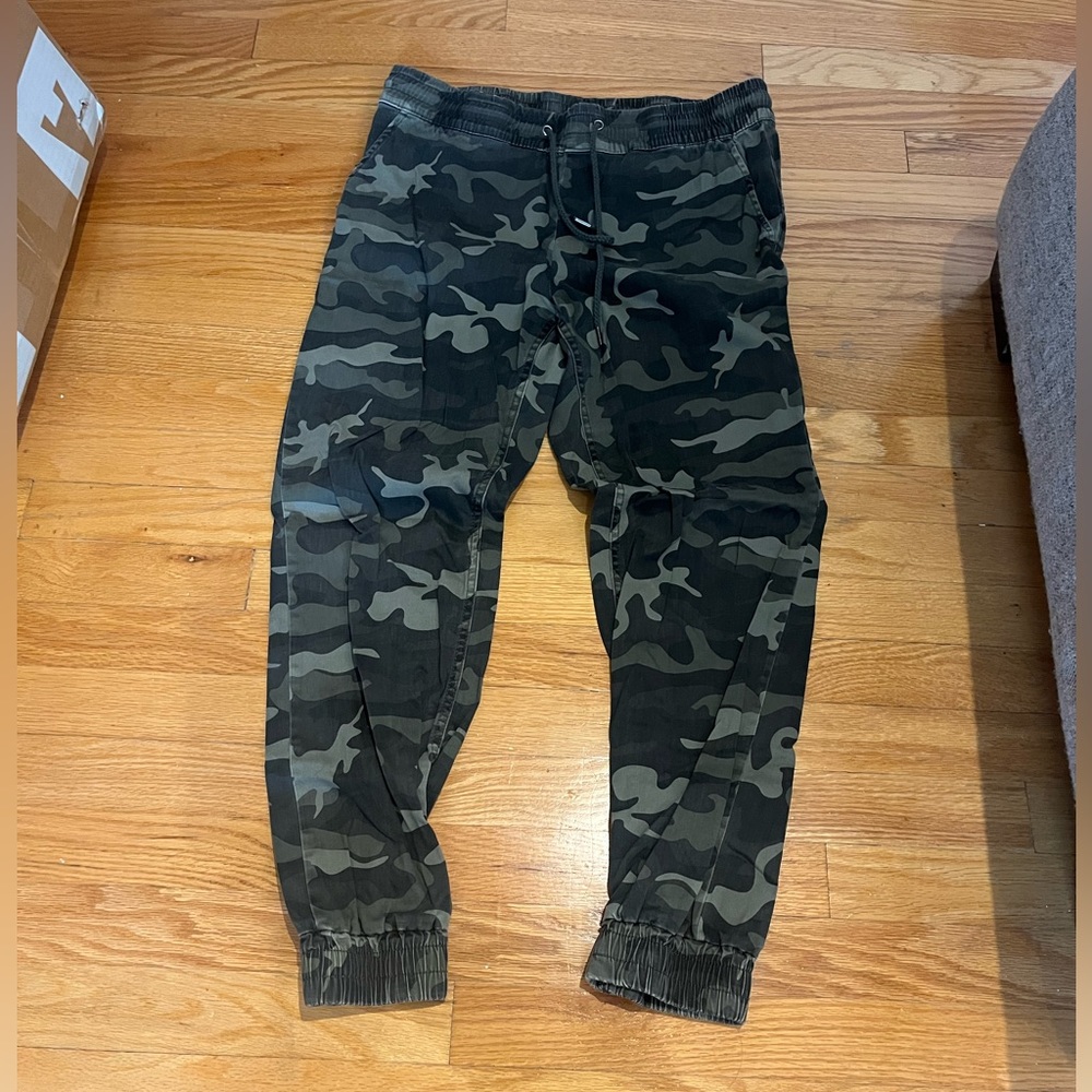 Army camo joggers